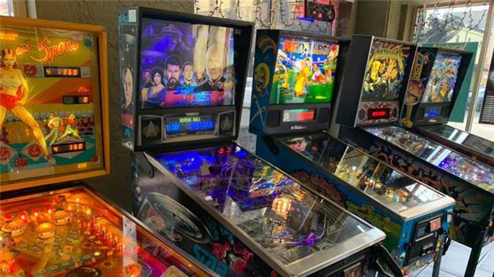 time traveler arcade machine for sale