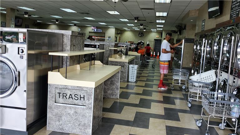 Best location and good income laundry business.