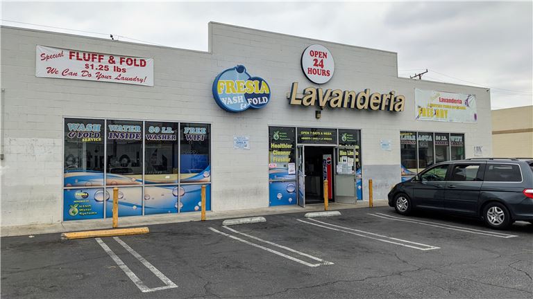 Busy, Attractive and Fully Attended East Los Angeles Coin Laundry