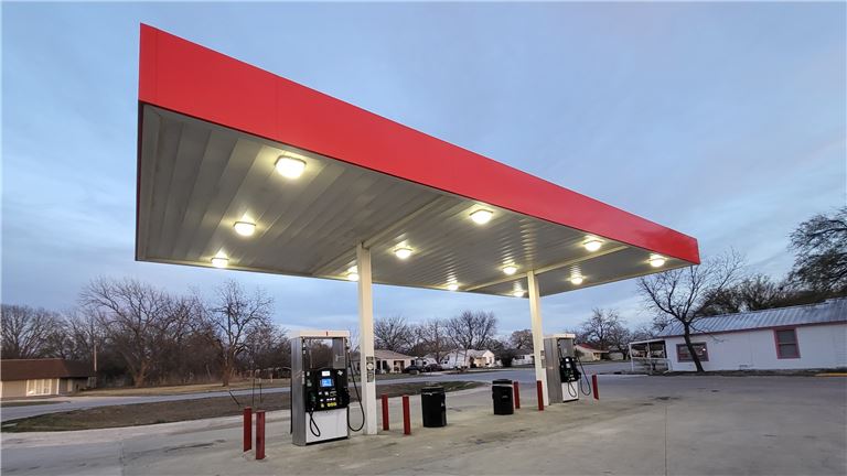 Branded Gas Station For Sale 1 Hour Drive SW Of Downtown Dallas, TX
